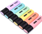 Pastel Highlighters Chisel Tip Markers Quick Drying 6 Colour Set for Creativity
