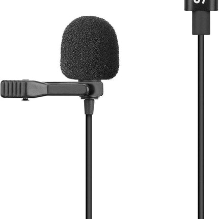 Saramonic Lavalier U3B Microphone USB-C for Mobile Devices and PCs Inc 6m Cable