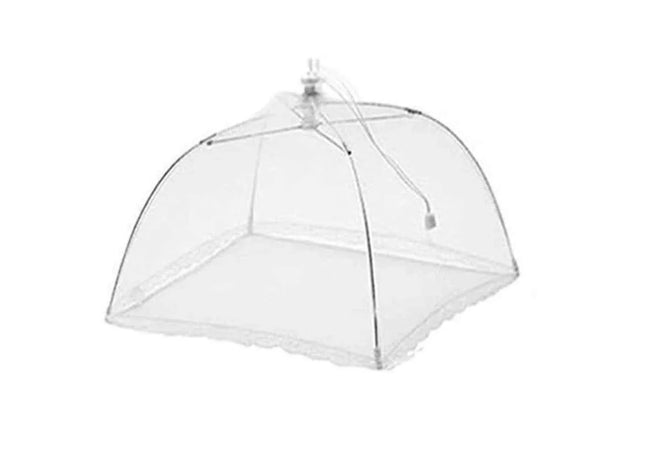 Pop-Up Mesh Food Cover Tent Umbrella Large 17" - 43 x 43 cm Reusable Collapsible