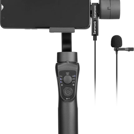 Saramonic Lavalier U3B Microphone USB-C for Mobile Devices and PCs Inc 6m Cable
