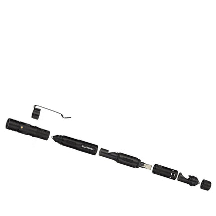 Tactical Pen Multi-Function 9-in-1 Including Aluminium Wallet Card Tool 2 Pack
