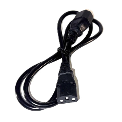 Kettle Lead Extension 1m Cable IEC Male to Female UPS Lead C13 - C14 Mains 240V
