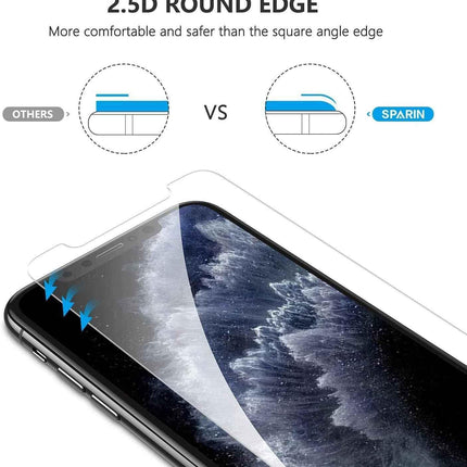 SPARIN 4 Pack Screen Protector Compatible with iPhone 12 Pro Max 6.7"