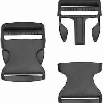 Side Release Buckles Clips for Webbing Strap Squeeze Fasteners Delrin 5 Sizes