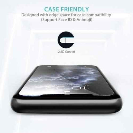 iPhone 11 Pro Max Screen Protectors Tempered Glass with Install Frame 2-Pack