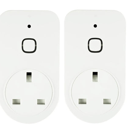 Smart Plug Wi-Fi Energy Monitoring Tuya, Alexa & Google Voice Control App Remote