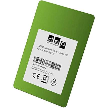 32GB microSDXC Memory Card (Class 10) for LG K10 (2017) Raspberry PI Cameras etc