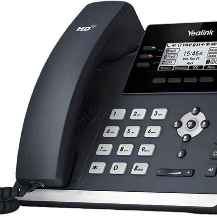 Yealink SIP-T41S IP Desk and Conference Phone - Black PoE Powered T41S Power SIP