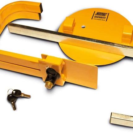 Maypole 13-17" Universal Wheel Clamp Suitable for Cars, Vans, Trailers, Caravans