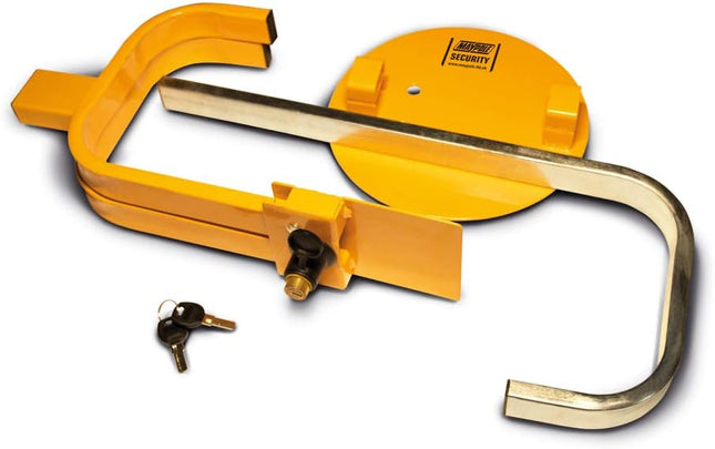 Maypole 13-17" Universal Wheel Clamp Suitable for Cars, Vans, Trailers, Caravans