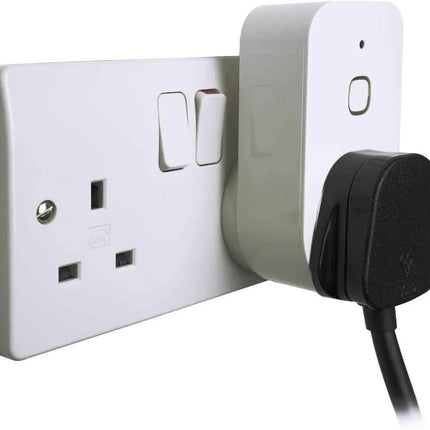 Smart Plug Wi-Fi Energy Monitoring Tuya, Alexa & Google Voice Control App Remote