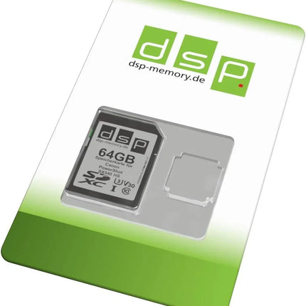 DSP 64GB SD Card V30 for Canon PowerShot SX540 HS - Fast Storage Power Steering