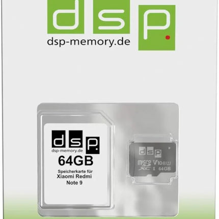 64GB microSDXC Memory Card (Class 10) for Xiaomi Redmi Note 9, Raspberry PI etc