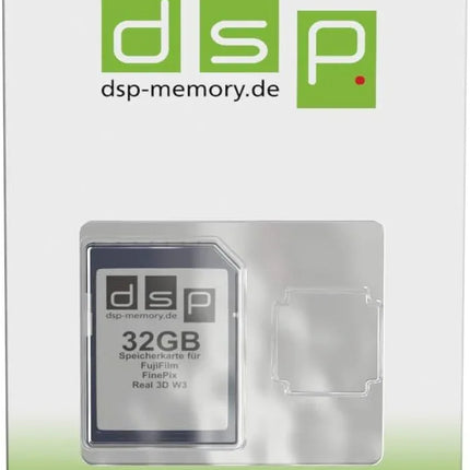 DSP 32GB SD Card Compatible with FujiFilm FinePix W3 – Fast Class 10 Storage