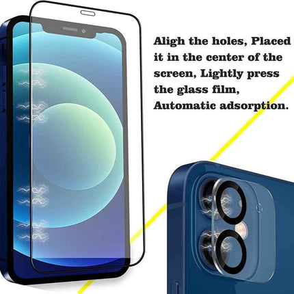 Lusee iPhone 12 Screen Protector 6.1 Inch Anti-Scratch