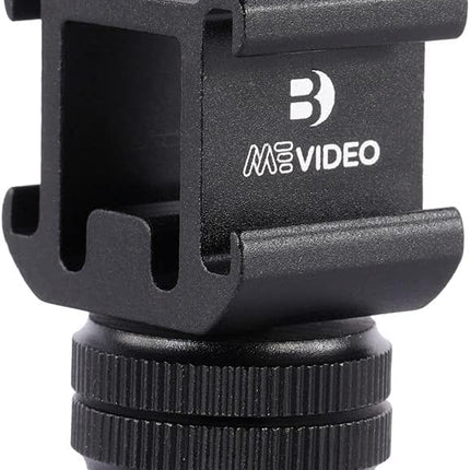 Benro MeVideo Livestream Triple Cold Shoe 1/4"-20 Mounting Multiple Accessories
