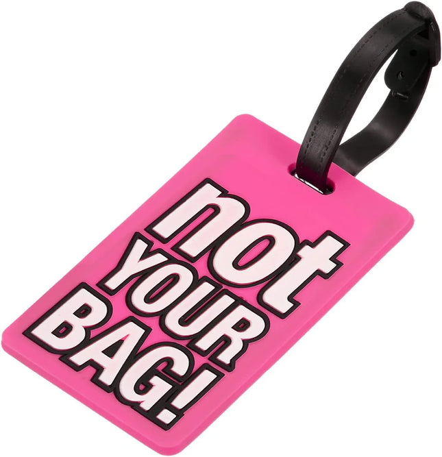 Not Your Bag Cute Travel Luggage Tags For Suitcase Laptop Bag School Bag Handbag