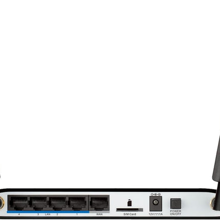D-Link DWR-921/B 4G/3G LTE Multi WAN Wireless N300 Mobile Broadband Router