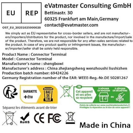 Electrical Connectors Wire Block Clamp Terminal Cable 12V 240V Reusable 265 pcs