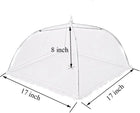 Pop-Up Mesh Food Cover Tent Umbrella Large 43 x 43cm Reusable Collapsible 4 pack
