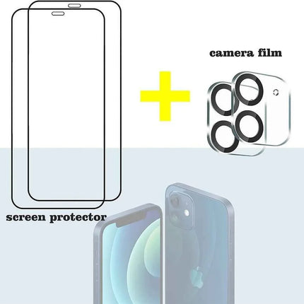 Lusee iPhone 12 Screen Protector 6.1 Inch Anti-Scratch