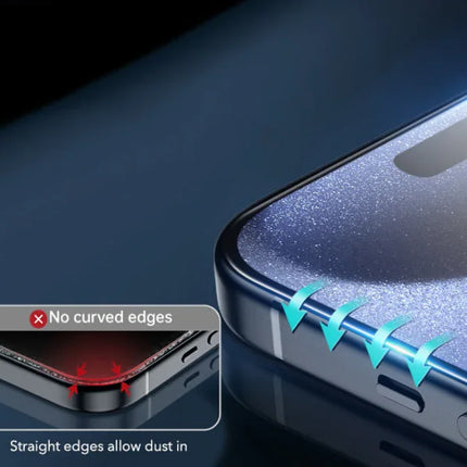 iPhone 15 Pro Max Premium Screen Protectors - 3 Pack + Lens Protector Top Class