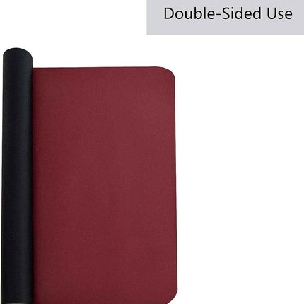 Weelth Reversible Faux Leather Desk Protector for Keyboard and Mouse Mat 80x40cm