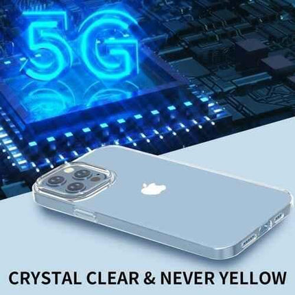 iPhone 13 Pro Max Case, Clear Shockproof Tough Body Great Phone Protector