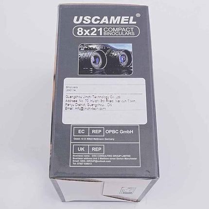 Binoculars 8×21 Compact BAK4 Prism Easy Focus for Bird Watching Outdoor Use