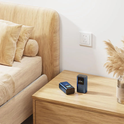 WYE FLUX High Speed Charging Mini Power Bank With LED Display 10K mAh - Dark Blue