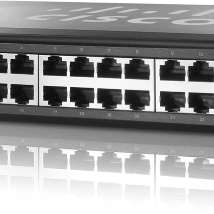 Cisco SR224 24-Port 10/100 Ethernet Switch for Business Networks Computers