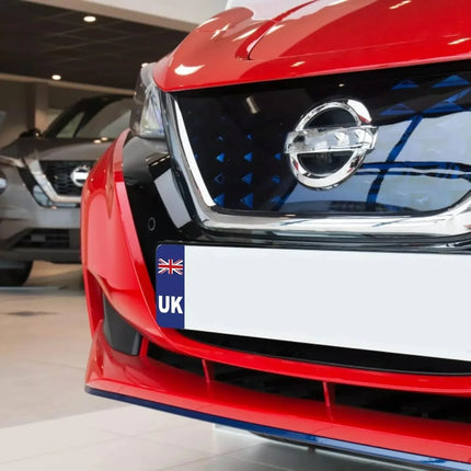 8 Pcs UK Car Decals Europe 4Pcs UK Magnetic Car Sticker 4Pcs UK No Plate Decal