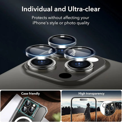 iPhone 15 Pro Max Premium Screen Protectors - 3 Pack + Lens Protector Top Class
