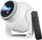 8K Android 14.0 Mini Smart Projector with Wi-Fi 6 and Bluetooth 5.4 450 ANSI