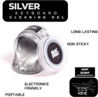 Brighten Car Interior & Keyboard with Magic Spruce Silver Cleaning Gel - 120g