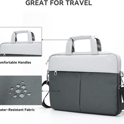 14 Inch Waterproof Bag with Strap for Laptops MacBook Pro Surface Pro etc