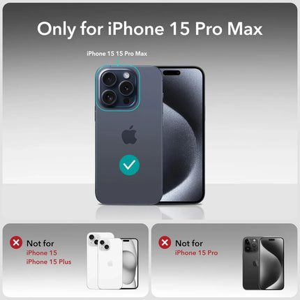 iPhone 15 Pro Max Premium Screen Protectors - 3 Pack + Lens Protector Top Class