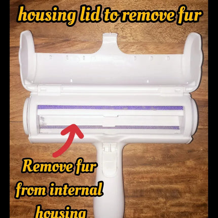 Pet Hair Lint Roller – Reusable, Removes Even the Invisible Dog & Cat Fur