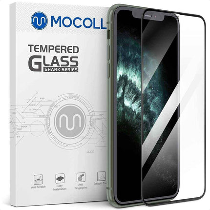 MOCOLL iPhone 11 Pro Max Screen Protector Tempered Glass HD Full Coverage