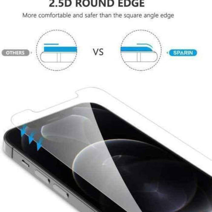 SPARIN 4 Pack Screen Protector Compatible with iPhone 12 Pro Max 6.7"