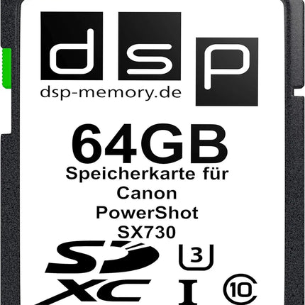 64GB Ultra Highspeed Memory Card for Canon PowerShot SX730 Digital Camera