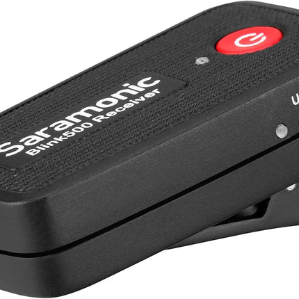 Saramonic Blink 500RX Wireless Receiver Dual Channel 2.4GHz Digital Camera Mount