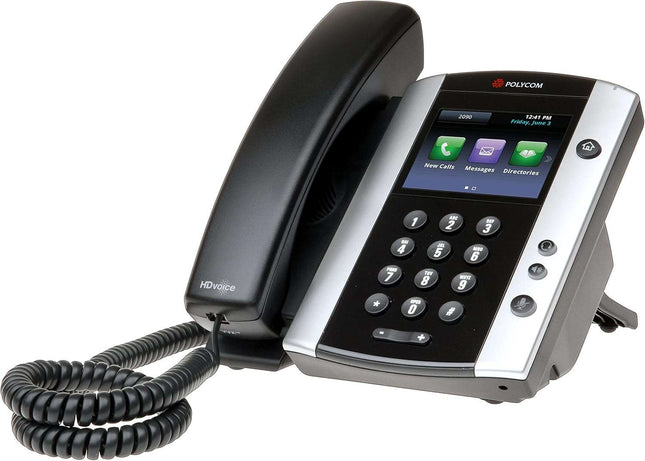 Polycom VVX 501 HD Business Media IP Desk Phone PoE for Office & Call Centers