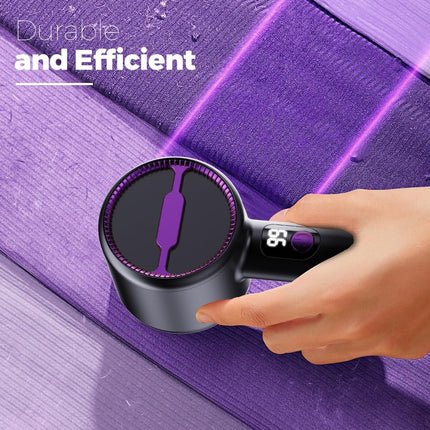 Rechargeable Electric Lint Remover for Clothes Stainless Steel Blade + 2 Spare