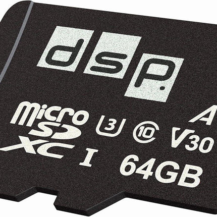DSP 64GB microSDXC Memory Card A1 V30 U3 for Xiaomi Redmi 9A - Fast Storage