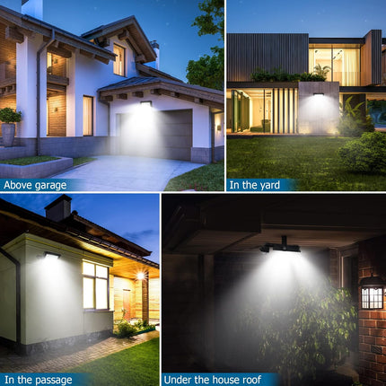 50W LED PIR Motion Sensor Outdoor Security Floodlight IP66 Waterproof 5000LM