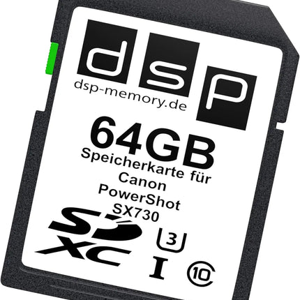 64GB Ultra Highspeed Memory Card for Canon PowerShot SX730 Digital Camera