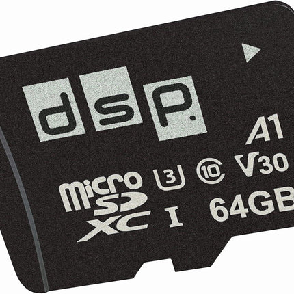 DSP 64GB microSDXC Memory Card A1 V30 U3 for Xiaomi Redmi 9A - Fast Storage