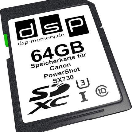 64GB Ultra Highspeed Memory Card for Canon PowerShot SX730 Digital Camera