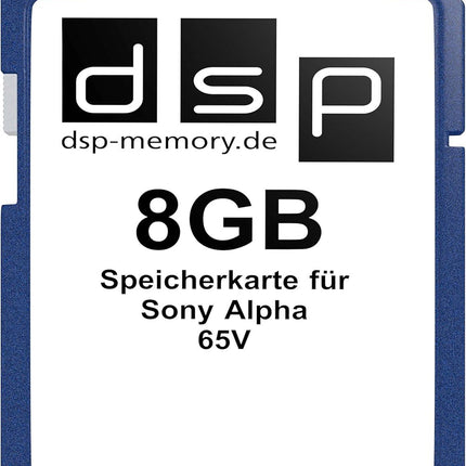 8GB memory card for Sony Alpha 65V Digital Camera